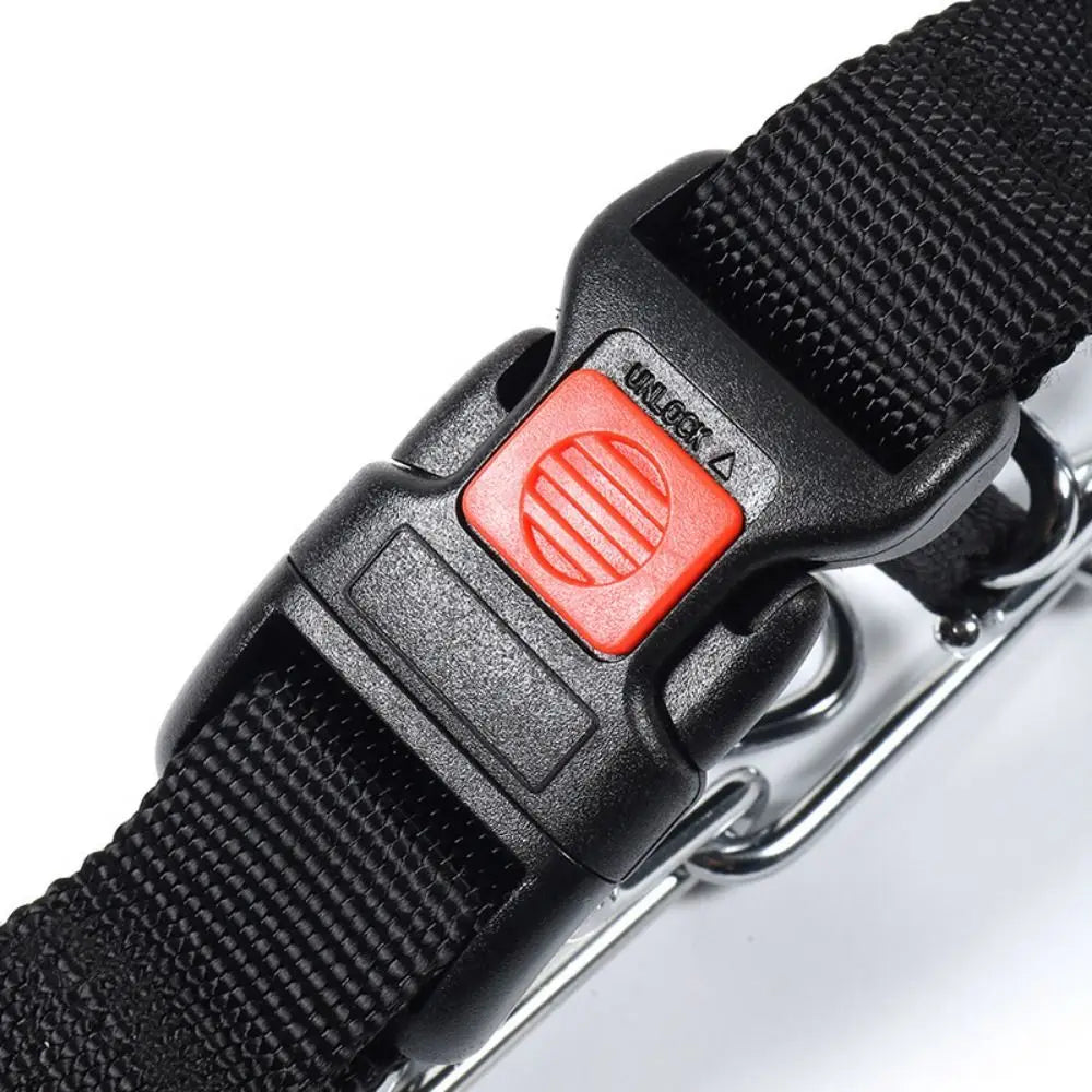 Adjustable Prong Pinch Training Collar Stainless Steel No Pull Metal Dog Choker Chain Quick Release Buckle Comfort Rubber Tips