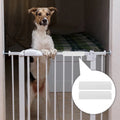 4Pcs Dog Fence Support U Shaped Pet Gate Reinforcement Slot for Baby Gate Stair Door Barrier Safety Protection