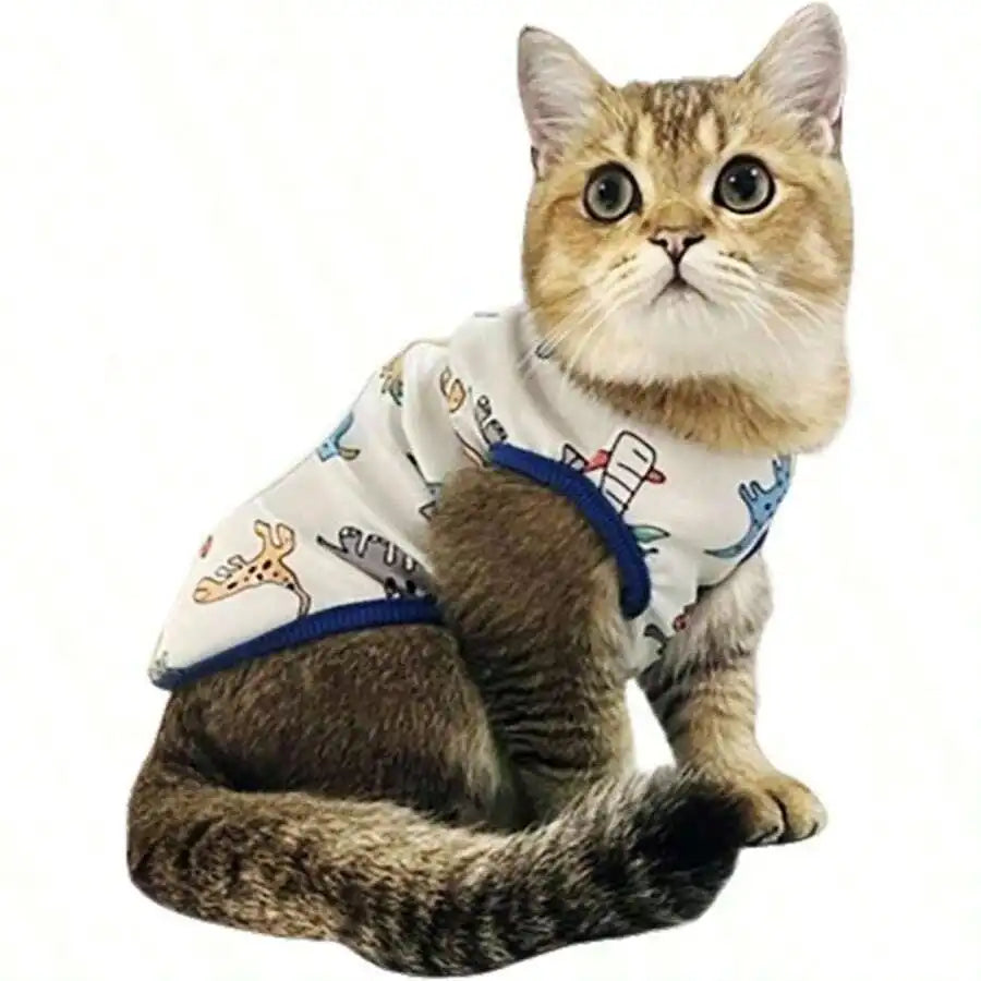 Dog Clothes Puppy Cute Dinosaur Pet Shirt Dog Vest Clothes Doggie Shirts Small Dogs Teacup Chihuahua Yorkie Dino Vest, Medium