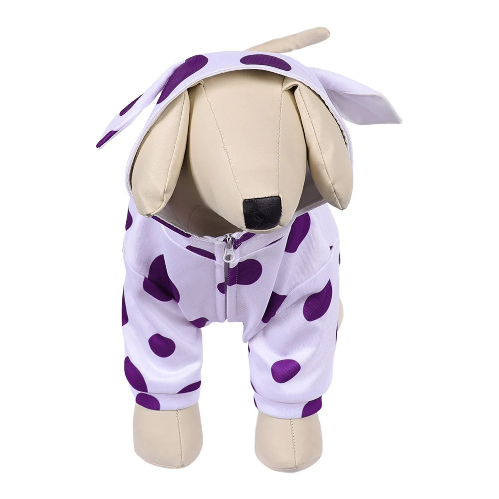 2026 Live Action TV Pirate Cosplay Mr.13 Pet Dog Purple Clothes Halloween Costume Carnival Outfit Suits Party Disguise Roleplay