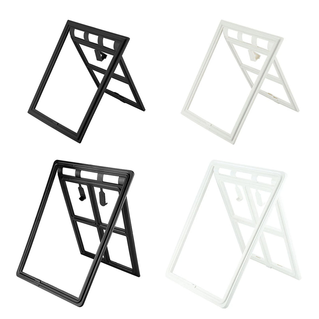 Cat Door Cat Door for Screen Door Pet Dog Door Plastic Pet Dog Puppy Cat Door Magnetic Locking Safe Flap for Screen Window Gate